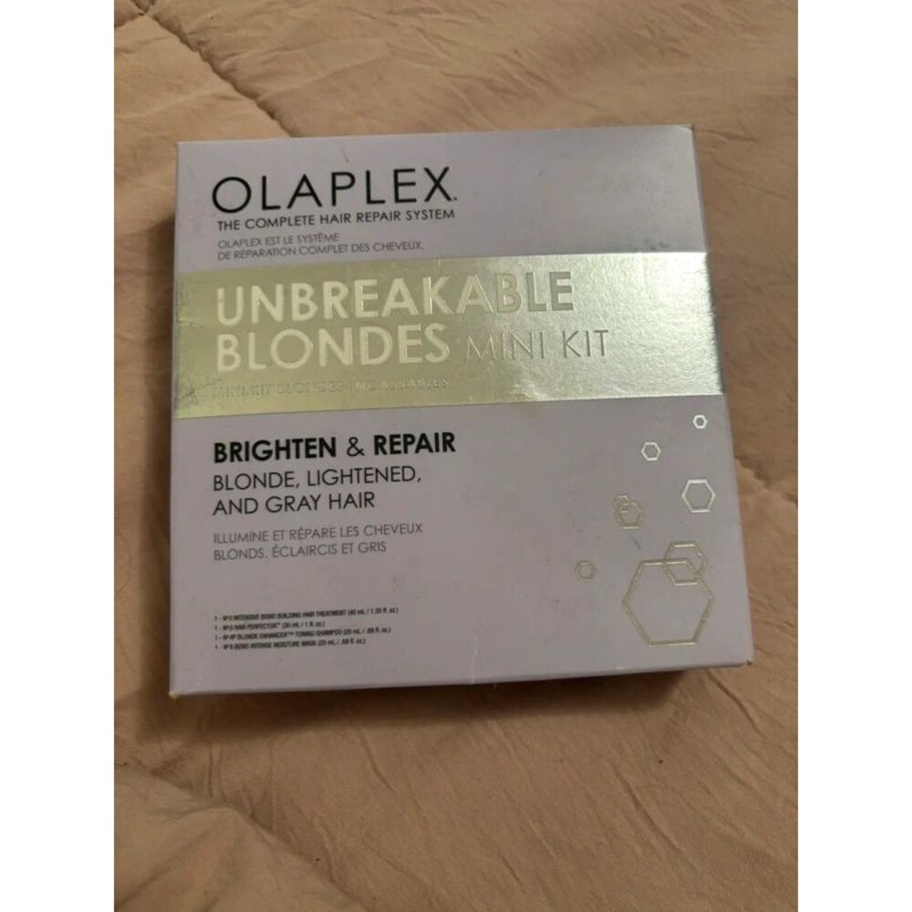 Olaplex Unbreakable Blondes Mini Kit No. 0 3 4P 8 Blonde Hair Repair Set